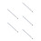 5Pièces Brosse Nylon Poils Portable Usage 6