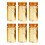 6Pièces Or Nail Art Autocollants Décorations DIY 6