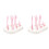 2Pièces Rangement Bébé Rose En Sécurisé 2
