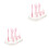 2Pièces Rangement Bébé Rose En Sécurisé 3