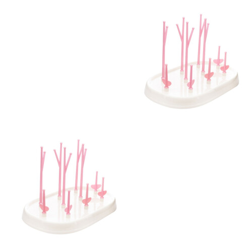 2Pièces Rangement Bébé Rose En Sécurisé 2