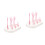 2Pièces Rangement Bébé Rose En Sécurisé 4