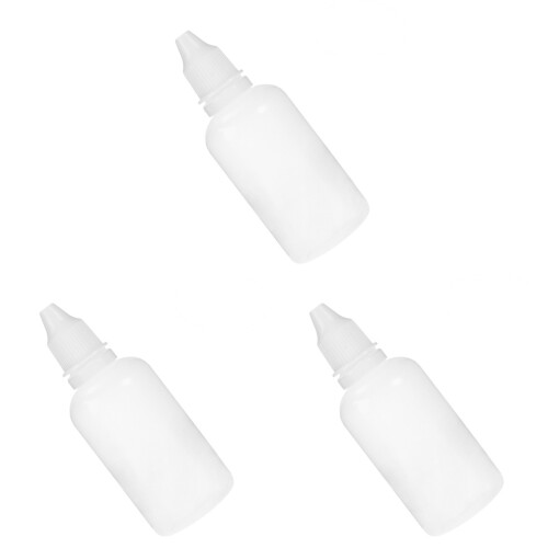 30Pièces Bouteilles Compte- Blanches Vides 50Ml Pour 1