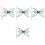 4Ensembles Ailes De Rose Pour Enfants Accessoires Cosplay 5