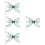 4Ensembles Ailes De Rose Pour Enfants Accessoires Cosplay 9