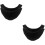 4Pièces Lingettes Microfibres Bowling Noires Pour 8