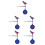 5Pièces Cibles Extérieures Alliage Fixation Arbre Réinitialisable 9