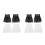 4Paires Cuffs En Décorative Amovible Polyester 10