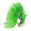 2Pièces Décor Arbre Aquarium Vert Plantes Artificielles 8