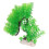 2Pièces Décor Arbre Aquarium Vert Plantes Artificielles 9