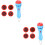 2Pièces Jeu De Projection Pour Enfants Lampe Torche Éducative 6