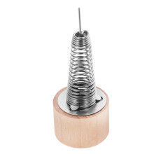 Supporto in legno per esporre bambole con perno in metallo – Set da 1