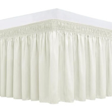 Wickelbettrock Queen 12" Fall Polyester Rüschen