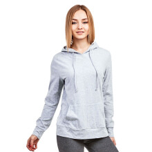 Women's Lightweight Cotton Long Sleeve Pullover Thin Hoodie Jacket