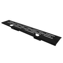 Étagère de rangement noire pour téléviseur, routeurs et appareils électroniques (1 pièce)