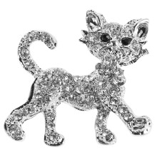 OUNONA Minimalist Cat Brooch Pin Alloy Decoration 1Pack For Women On Clothes Accessories