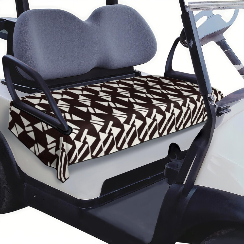 Versatile Golf Cart Seat Cover 51" X 31", Multi-Purpose Microfiber Towel Blanket Fits Most Golf Cart Front Seats 9357860885867