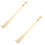Conjunto de 2 Coçadores de Costas de Bambu com Longo Alcance e Função de Massagem 1