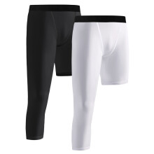 3/4-Kompressionshose für Jungen (Jungen) mit einem Bein, geeignet für Basketball und Fußball – Sportliche Funktionsunterwäsche für Kinder,