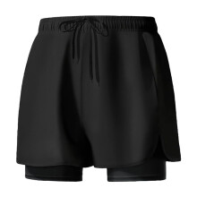 Costume da bagno da uomo con pantaloncini da bagno larghi e foderati a compressione, stampa. Taglie disponibili: M-4XL.