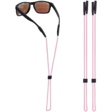 Eye Glasses Holder Strap - Sunglasses Straps Cords for Men Women Kids - Eyeglass Holders Around Neck - Eyewear String Lanyard Retainer - 2 PCS (Pink)