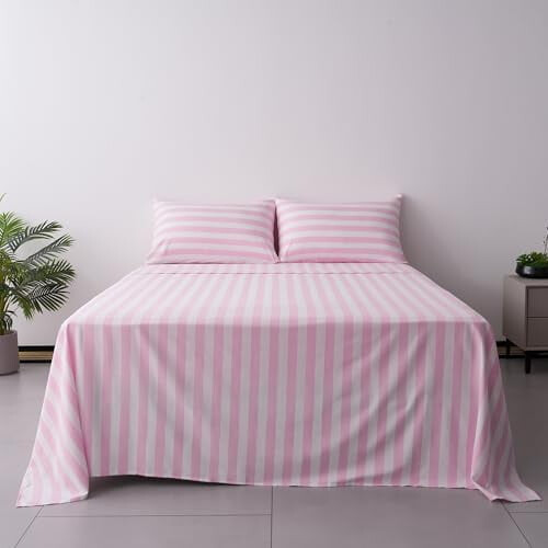 Twin Plaid Microfiber Sheet Set 4-Piece