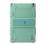 Capa para tablet Android de 10,1 polegadas resistente a quedas, feita de silicone, na cor verde escura. 1