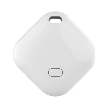 Remote Car & iOS Compatible Locator – Find Items, Cars, and More – White