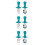 3Ensembles Ensemble Table Bébé Silicone Vert Ergonomique Couverts Acier 6