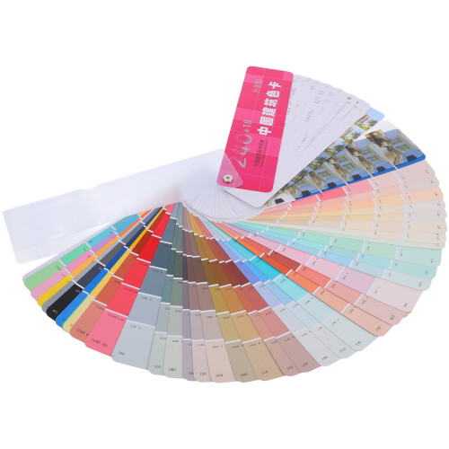 DRAFIDEEP Color Matching Tool Paint Sample Standard Card Plastic 1 Set