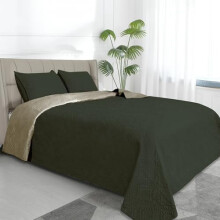 Wendbares Tagesdecken-Set (Doppel-/Queensize) mit 2 Kissenbezügen