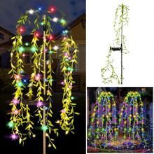 YingYouFu Solar Tree Lights String – Outdoor Garden, Patio & Yard Decor, Holiday Lighting, Compatible with Solar Charging