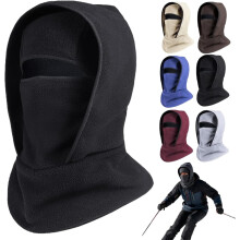 All-in-One Winter Warm Hat with Neck Gaiter & Face Mask - Windproof for Cycling & Outdoor Activities