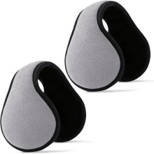 2Pcs Ear Muffs For Winter Men Women, Fleece Ear Warmers Winter Warm Earmuffs For Cold Winters Adjustable