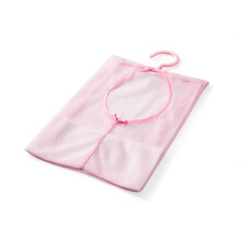 Sac de rangement suspendu en filet Homoyoyo pour pinces à linge, rangement du linge, léger, 1 pièce