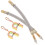 FRCOLOR2Pcs Σωλήνας επέκτασης βαλβίδας ελαστικού Βαλβίδες επέκτασης δρόμου εύκαμπτες 1