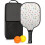 Σετ κουπιών Pickleball με κουπιά από fiberglass σε σχέδια λουλουδιών, 2 μπάλες και τσάντα – 1