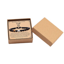 DESIGNICE 2 Pcs Beaded Bracelets for Women,Natural Gem Material Crystal Bracelet,Exquisite Craft Chakra Bracelets,Style 10