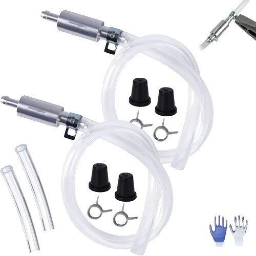 Brake Bleeder Hose with Check Valve for Motorcycle Car