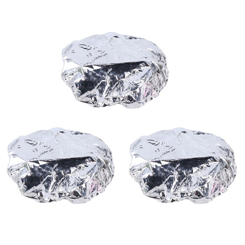 12Pièces -Chefs Aluminium Argenté Résistants Eau Et 1