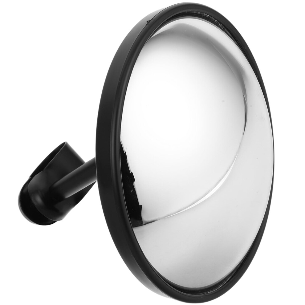 Large Round Convex Rearview Mirror For Trucks Buses And Suvs Clip On Reduces Blind Spots Adjustable And Weather Resistant 9557311806162