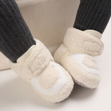 Zapatos cálidos, botines suaves, botas cómodas, zapatos de casa cálidos para niños pequeños, botas de nieve para bebés niñas y niños, zapatos