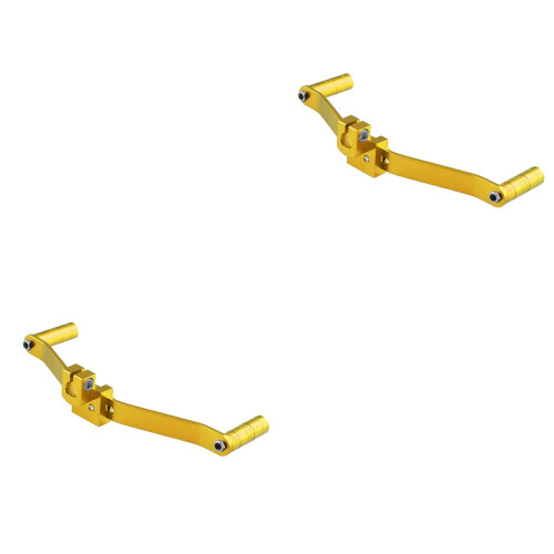 2Pièces Levier De Vitesses Double Usage Aluminium 2