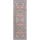 Χαλί περιοχής με vintage λουλούδια 2x6ft 1