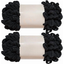 2 τεμάχια/200 γρ. Νήμα Loop, 100% πολυεστερικό νήμα Chenille Puffy για DIY πλέξιμο με τα δάχτυλα