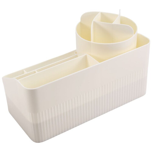 Cute Rotating Drawer Pen Holder Large Capacity Desktop Pen Holder Multi-Functional Storage RackPen Holder 1