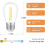 JINYUN-15-Pack Λαμπτήρες σε σειρά, S14LED Αδιάβροχη ανταλλακτική λάμπα εξωτερικού χώρου, 1