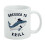 Dressed to Krill Whale Kill Funny Humor White Mug 1