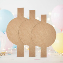 120 Pcs Round Cake Pan Liners with Lift Tabs