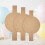 Circle Cake Pan Liners Brown Non-stick Parchment Paper 120 1